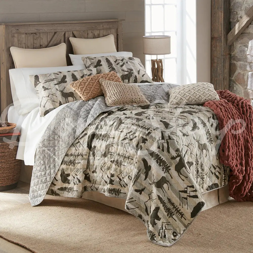 Your Lifestyle By Donna Sharp Forest Weave Quilted Bedding Set