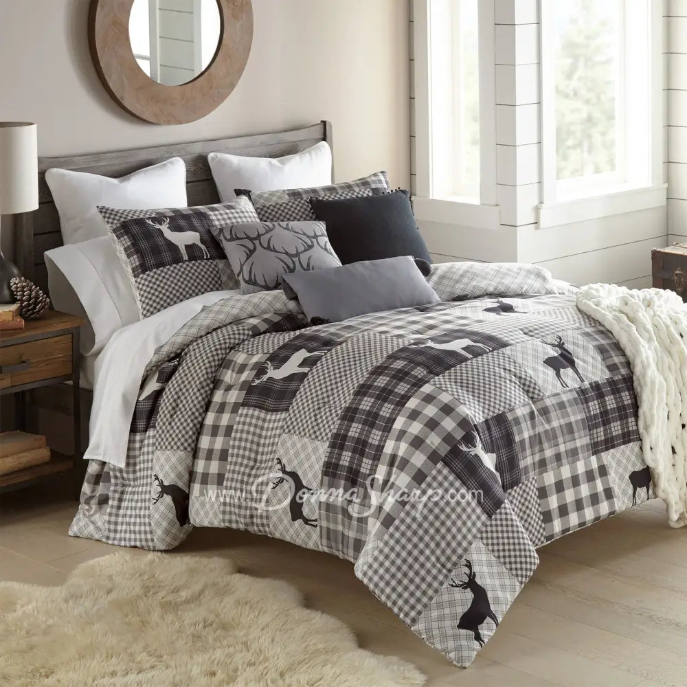 Ridge Point 3Pc Comforter Bedding Set From Your Lifestyle By Donna Sharp