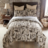 Your Lifestyle Forest Weave 3Pc Comforter Bedding Set